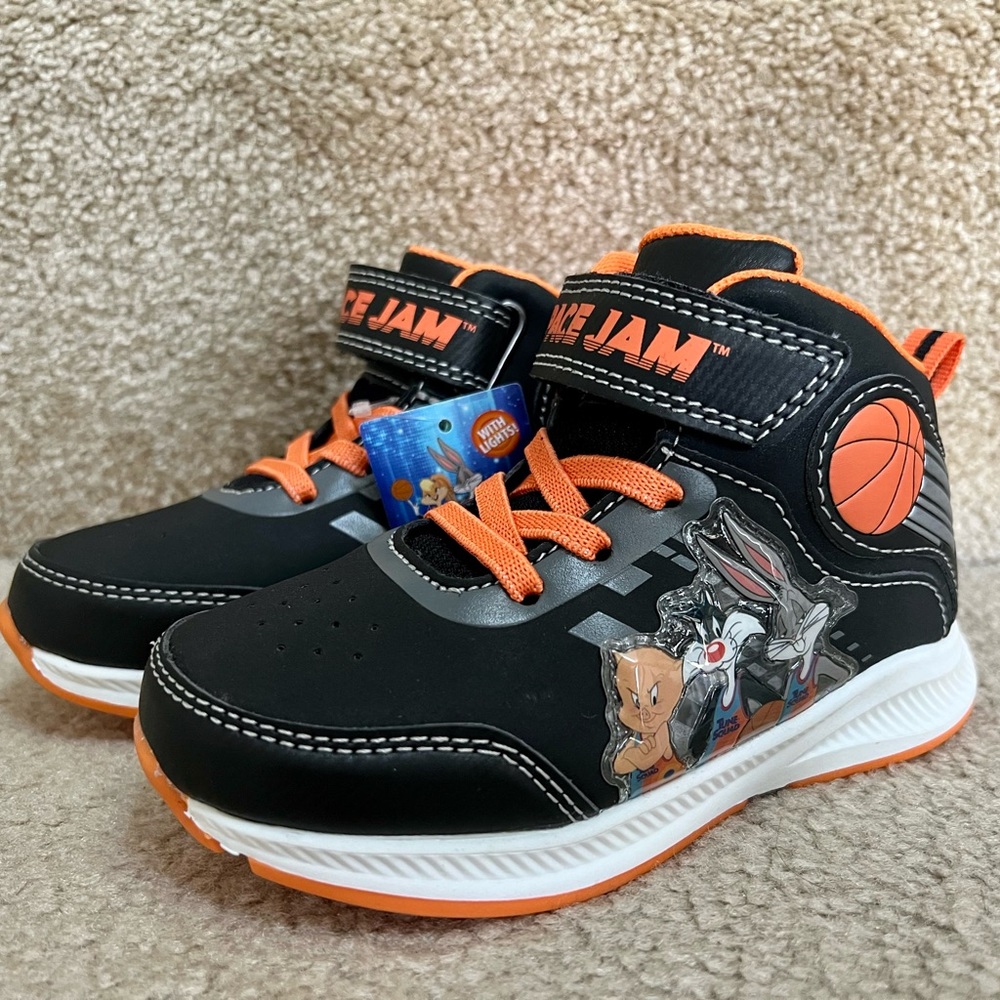 Light Up Space Jam High Top Sneakers